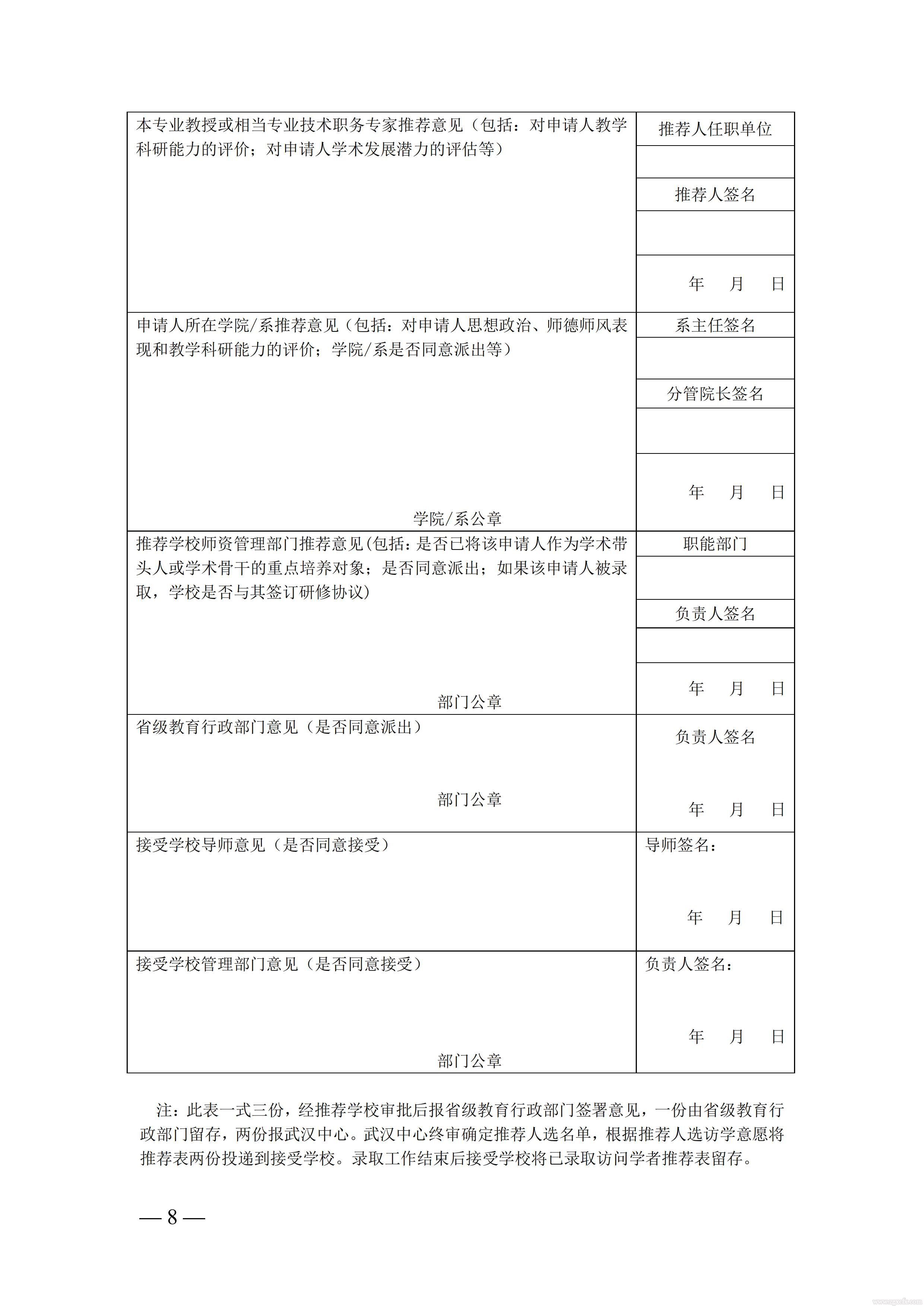 關(guān)于做好2021 年中西部高等學(xué)校青年骨干教師國內(nèi)訪問學(xué)者湖南省選派工作的通知(圖8)