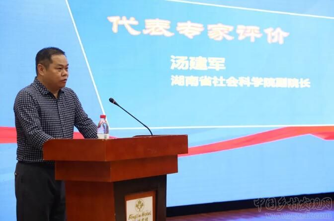 《湖南鄉(xiāng)村振興藍皮書》發(fā)布會隆重舉行(圖8)